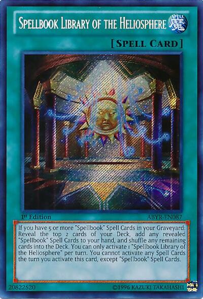 Spellbook Library of the Heliosphere