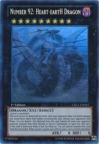 Number 92: Heart-eartH Dragon (Ghost Rare)