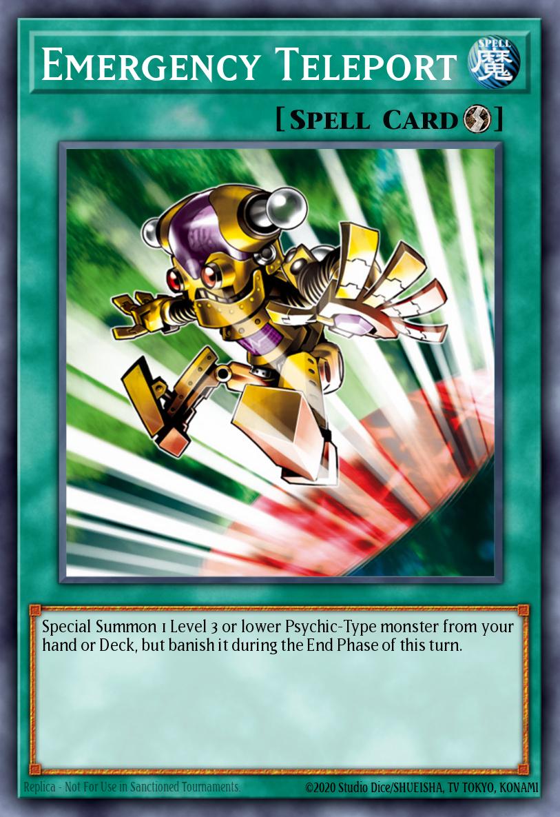 Emergency Teleport - Legendary Modern Decks 2026 Yu-Gi-Oh! spoiler