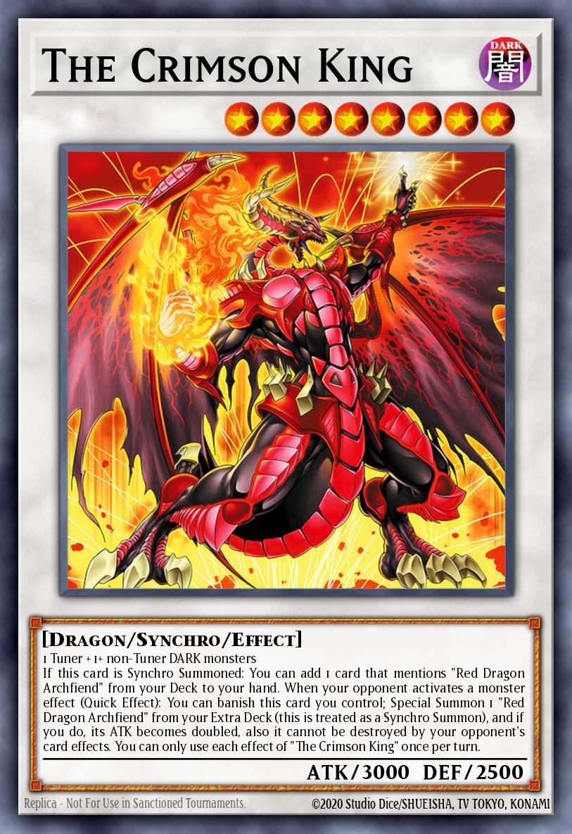 The Crimson King - Blazing Dominion Yu-Gi-Oh! spoiler
