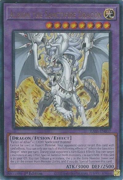 Albion the Sanctifire Dragon (Ultimate Rare)