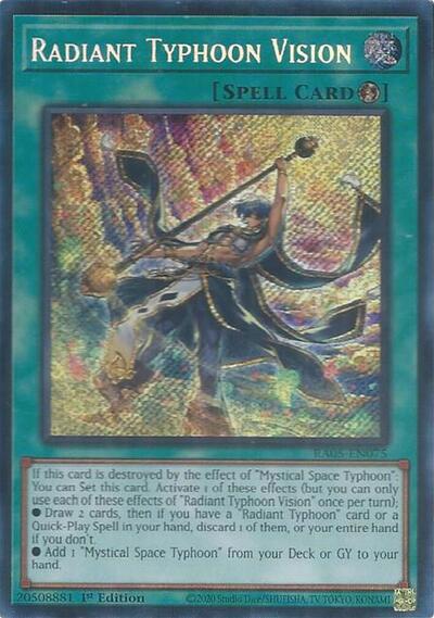 Radiant Typhoon Vision (Secret Rare)