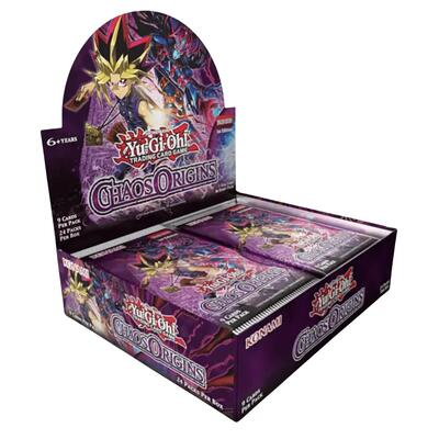 Chaos Origins Booster Box [1st Edition] - Chaos Origins Yu-Gi-Oh! spoiler