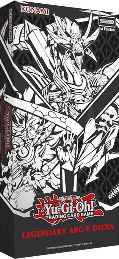 Legendary Arc-V Decks: Box Set - Legendary Arc-V Decks Yu-Gi-Oh! spoiler