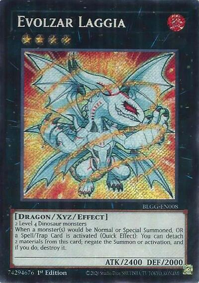 Evolzar Laggia - Battles of Legend: Glorious Gallery Yu-Gi-Oh! spoiler