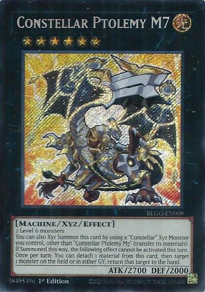 Constellar Ptolemy M7 - Battles of Legend: Glorious Gallery Yu-Gi-Oh! spoiler