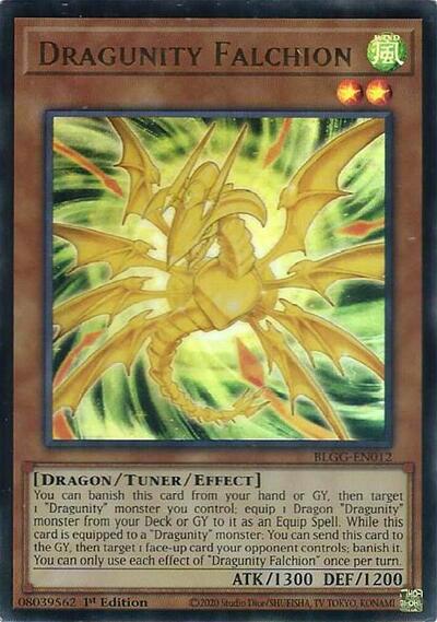 Dragunity Falchion - Battles of Legend: Glorious Gallery Yu-Gi-Oh! spoiler