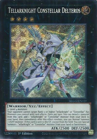 Tellarknight Constellar Delteros - Battles of Legend: Glorious Gallery Yu-Gi-Oh! spoiler