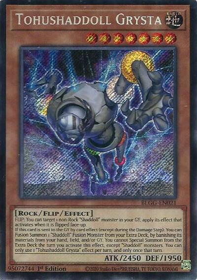 Tohushaddoll Grysta - Battles of Legend: Glorious Gallery Yu-Gi-Oh! spoiler
