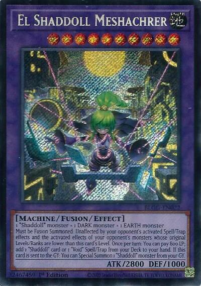 El Shaddoll Meshachrer - Battles of Legend: Glorious Gallery Yu-Gi-Oh! spoiler