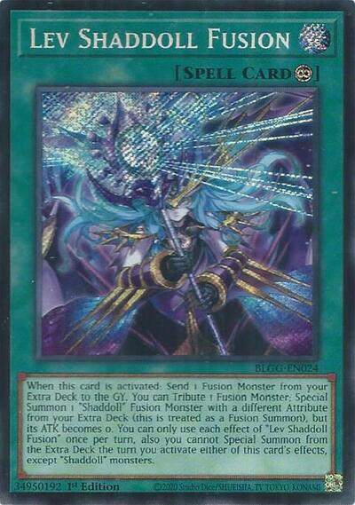 Lev Shaddoll Fusion - Battles of Legend: Glorious Gallery Yu-Gi-Oh! spoiler