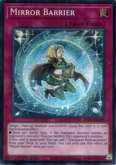 Mirror Barrier - Battles of Legend: Glorious Gallery Yu-Gi-Oh! spoiler