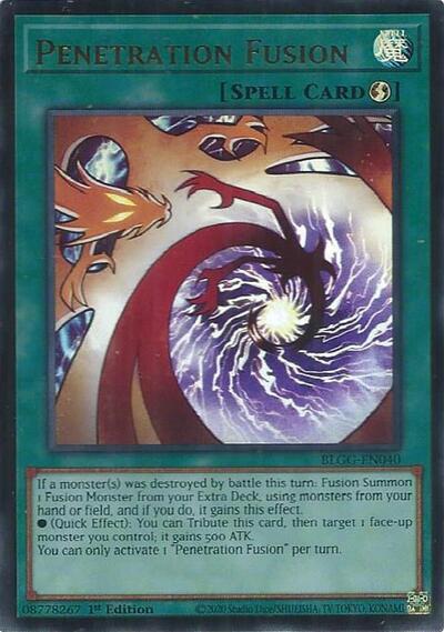 Penetration Fusion - Battles of Legend: Glorious Gallery Yu-Gi-Oh! spoiler