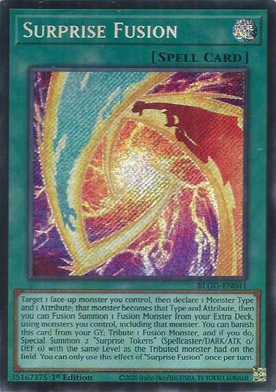 Surprise Fusion - Battles of Legend: Glorious Gallery Yu-Gi-Oh! spoiler