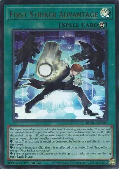 First Striker Advantage - Battles of Legend: Glorious Gallery Yu-Gi-Oh! spoiler