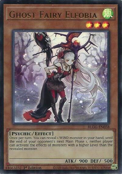 Ghost Fairy Elfobia - Battles of Legend: Glorious Gallery Yu-Gi-Oh! spoiler