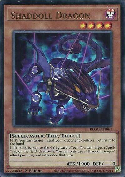 Shaddoll Dragon - Battles of Legend: Glorious Gallery Yu-Gi-Oh! spoiler