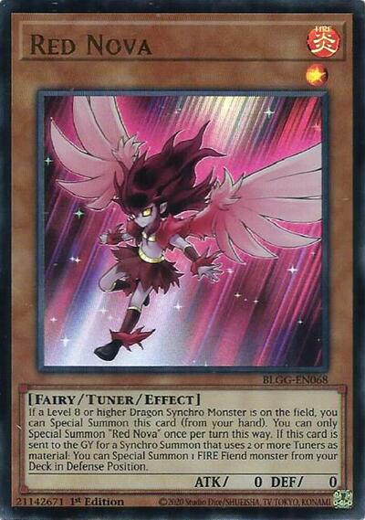 Red Nova - Battles of Legend: Glorious Gallery Yu-Gi-Oh! spoiler