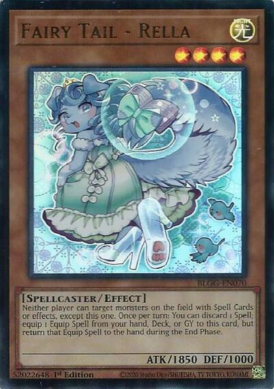 Fairy Tail - Rella - Battles of Legend: Glorious Gallery Yu-Gi-Oh! spoiler