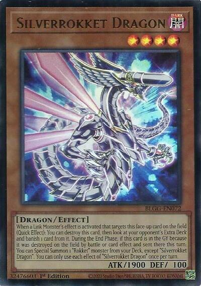 Silverrokket Dragon - Battles of Legend: Glorious Gallery Yu-Gi-Oh! spoiler