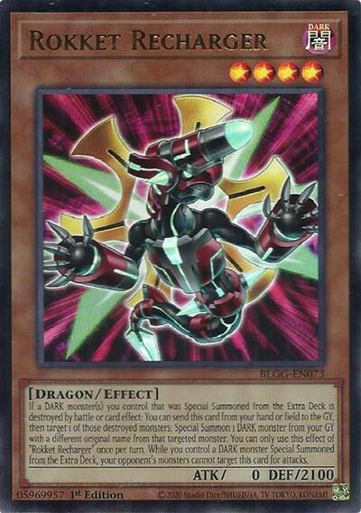 Rokket Recharger - Battles of Legend: Glorious Gallery Yu-Gi-Oh! spoiler