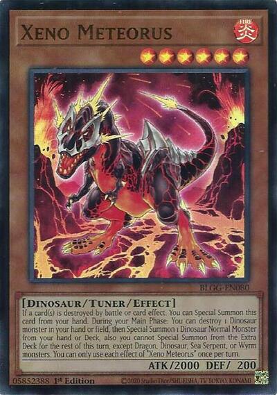 Xeno Meteorus - Battles of Legend: Glorious Gallery Yu-Gi-Oh! spoiler