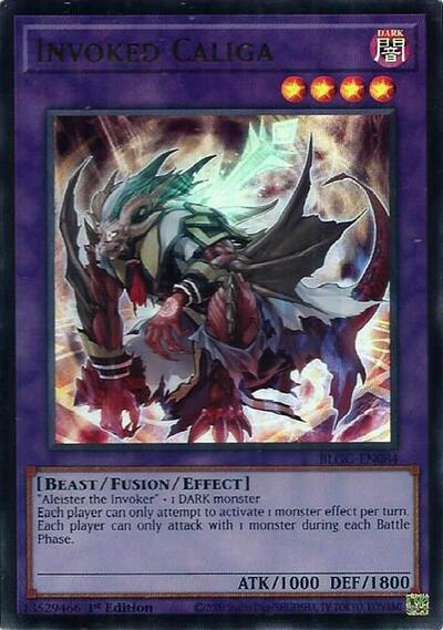 Invoked Caliga - Battles of Legend: Glorious Gallery Yu-Gi-Oh! spoiler