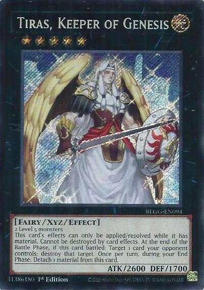 Tiras, Keeper of Genesis - Battles of Legend: Glorious Gallery Yu-Gi-Oh! spoiler