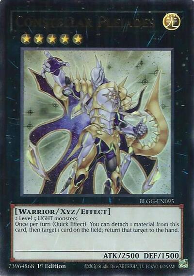 Constellar Pleiades - Battles of Legend: Glorious Gallery Yu-Gi-Oh! spoiler
