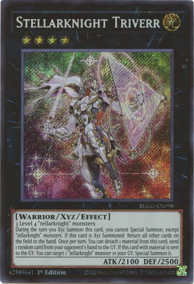 Stellarknight Triverr - Battles of Legend: Glorious Gallery Yu-Gi-Oh! spoiler