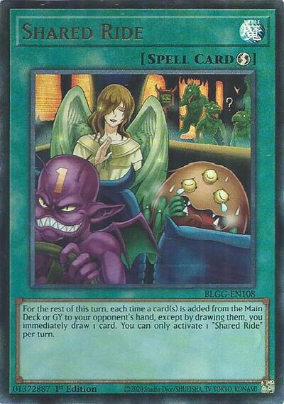 Shared Ride - Battles of Legend: Glorious Gallery Yu-Gi-Oh! spoiler