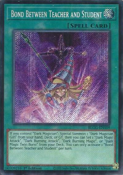 Bond Between Teacher and Student - Battles of Legend: Glorious Gallery Yu-Gi-Oh! spoiler