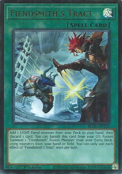 Fiendsmith's Tract - Battles of Legend: Glorious Gallery Yu-Gi-Oh! spoiler