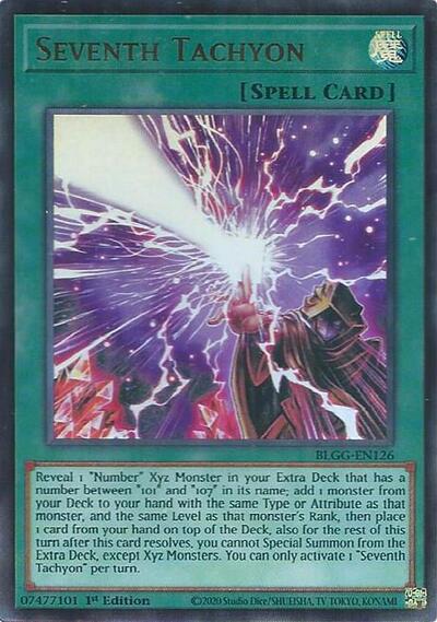 Seventh Tachyon - Battles of Legend: Glorious Gallery Yu-Gi-Oh! spoiler