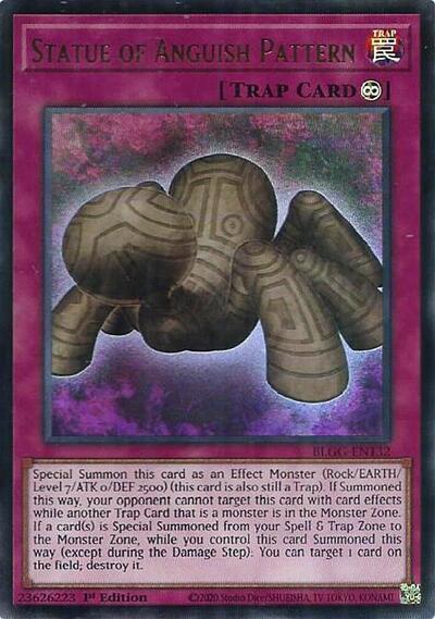 Statue of Anguish Pattern - Battles of Legend: Glorious Gallery Yu-Gi-Oh! spoiler