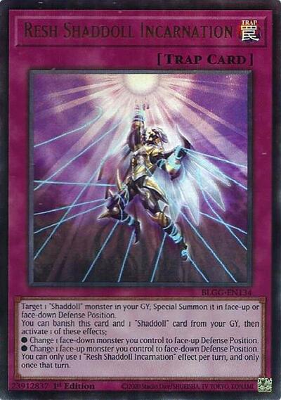 Resh Shaddoll Incarnation - Battles of Legend: Glorious Gallery Yu-Gi-Oh! spoiler