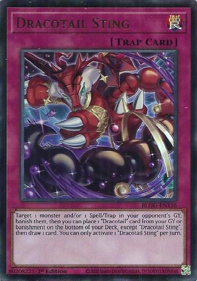 Dracotail Sting - Battles of Legend: Glorious Gallery Yu-Gi-Oh! spoiler