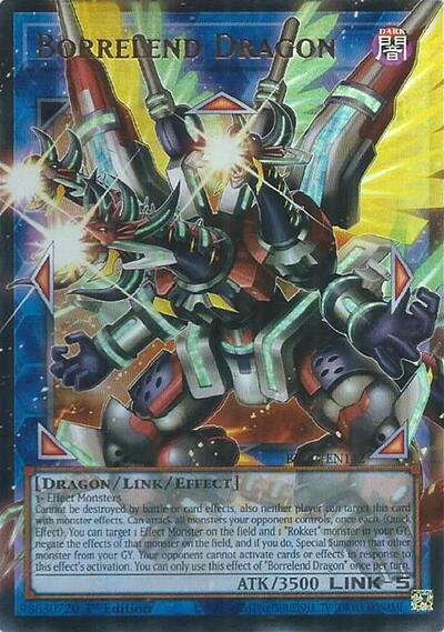Borrelend Dragon - Battles of Legend: Glorious Gallery Yu-Gi-Oh! spoiler