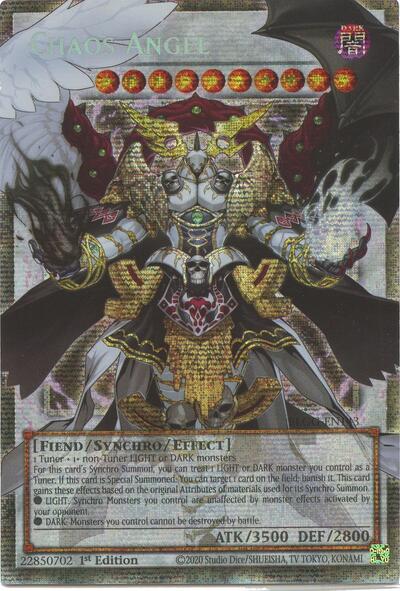 Chaos Angel (Starlight Rare) - Battles of Legend: Glorious Gallery Yu-Gi-Oh! spoiler