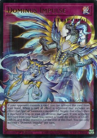 Dominus Impulse - Battles of Legend: Glorious Gallery Yu-Gi-Oh! spoiler