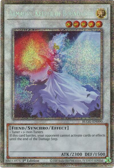 Armades, Keeper of Boundaries (Starlight Rare) - Battles of Legend: Glorious Gallery Yu-Gi-Oh! spoiler