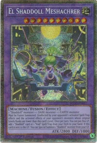 El Shaddoll Meshachrer (Starlight Rare) - Battles of Legend: Glorious Gallery Yu-Gi-Oh! spoiler