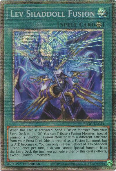 Lev Shaddoll Fusion (Starlight Rare) - Battles of Legend: Glorious Gallery Yu-Gi-Oh! spoiler