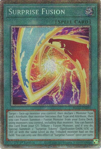 Surprise Fusion (Starlight Rare) - Battles of Legend: Glorious Gallery Yu-Gi-Oh! spoiler