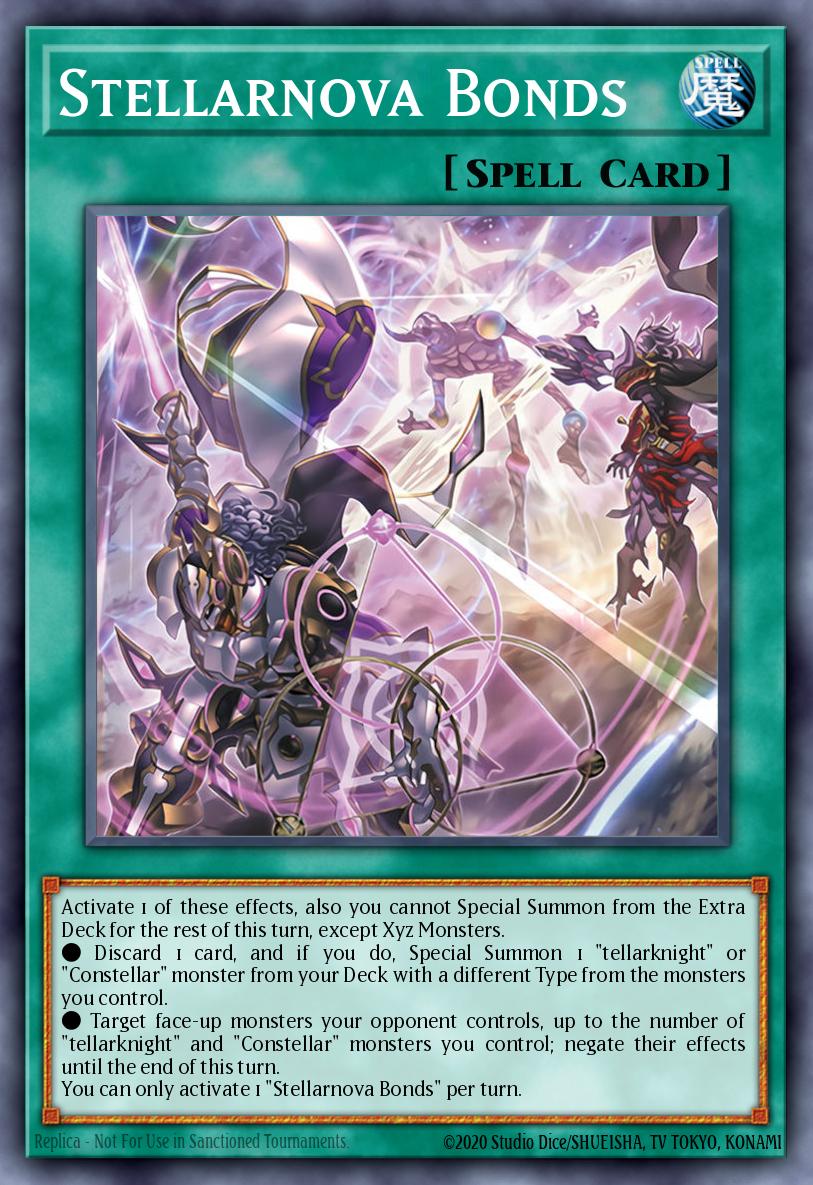 Stellarnova Bonds - Battles of Legend: Glorious Gallery Yu-Gi-Oh! spoiler