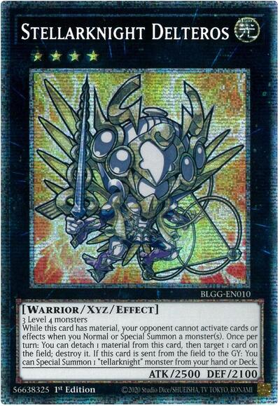 Stellarknight Delteros (Starlight Rare) - Battles of Legend: Glorious Gallery Yu-Gi-Oh! spoiler