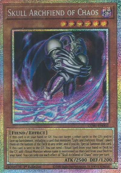 Skull Archfiend of Chaos (Starlight Rare) - Chaos Origins Yu-Gi-Oh! spoiler