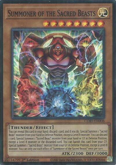 Summoner of the Sacred Beasts - Chaos Origins Yu-Gi-Oh! spoiler