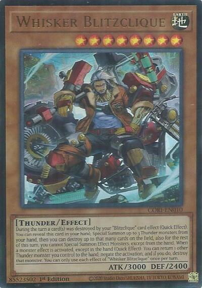 Whisker Blitzclique - Chaos Origins Yu-Gi-Oh! spoiler
