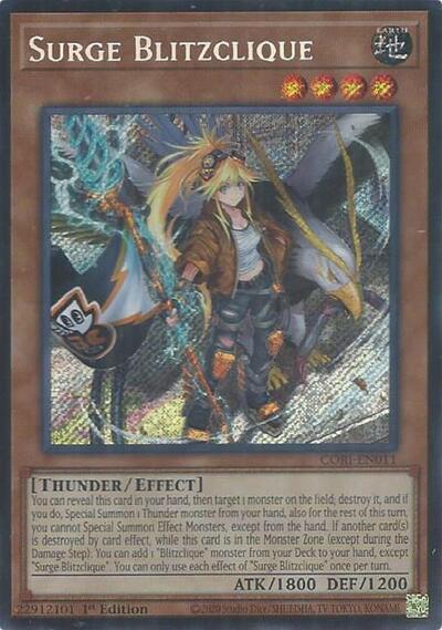 Surge Blitzclique - Chaos Origins Yu-Gi-Oh! spoiler